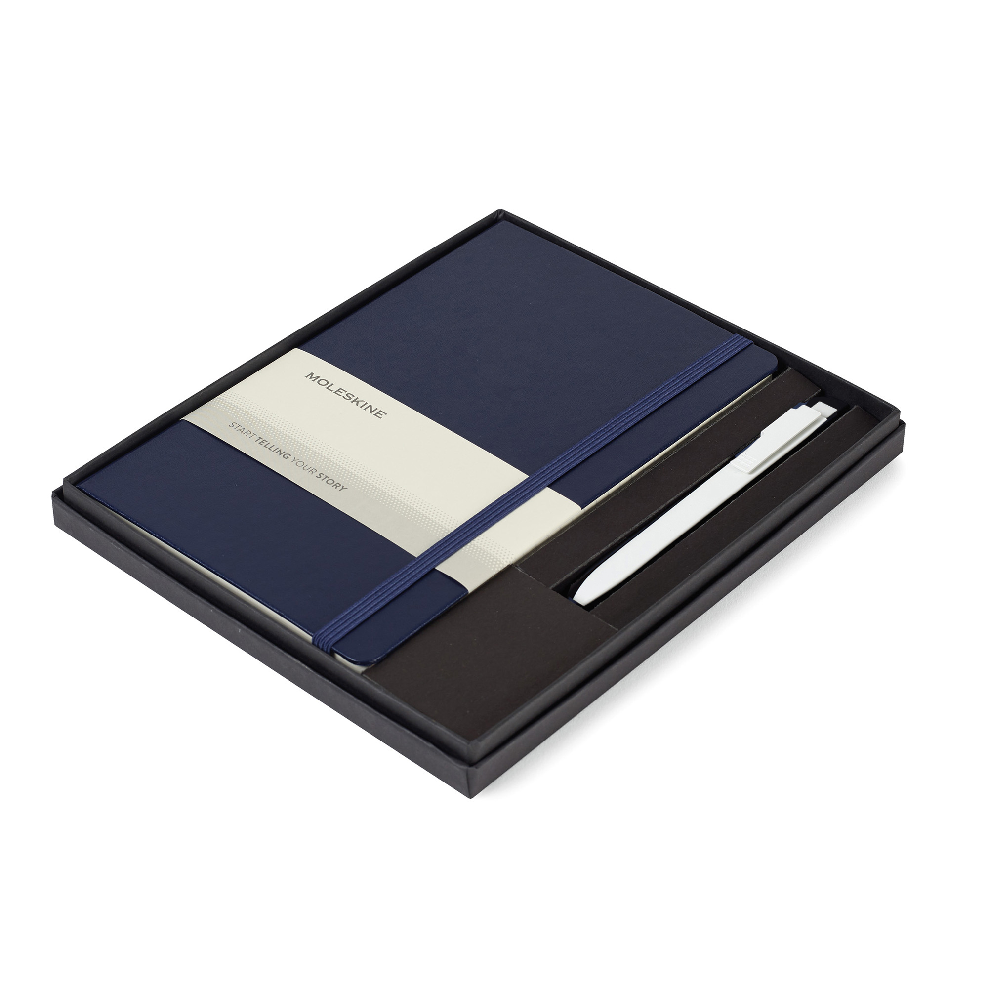 Moleskine® Large Notebook and GO Pen Gift Set